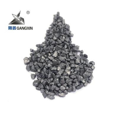 China Virgin material YG8 blocky crushed tungsten carbide particle, granules, tungsten carbide grit for abrasive part sanxin en venta