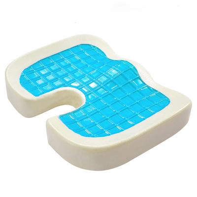 China Hot Selling Anti-static Memory Foam Orthopedic Coccyx Cushion With Gel Expanded Cushion for sale