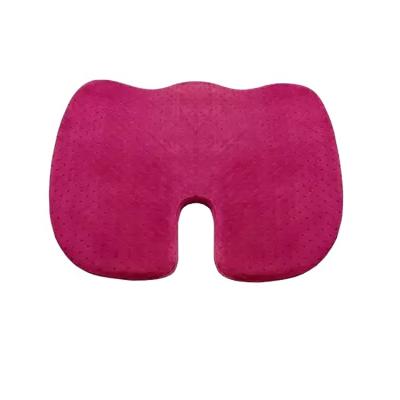 China Inflatable Custom Design Gel Expanded Memory Foam Ergonomic Pillow For Car And Tailbone Orthopedic Cushion for sale