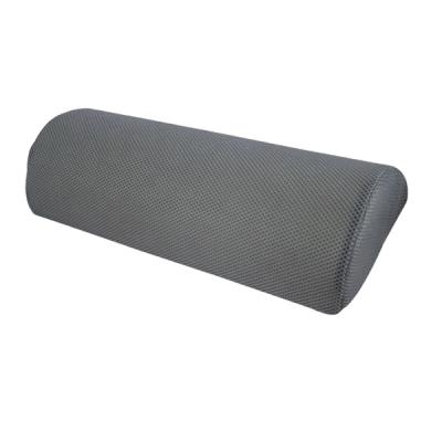 China Anti-Static Foot Rest Pillow in Memory Foam Under Desk Cylinder Shape Ergonomic Foot Rest Cushion for sale