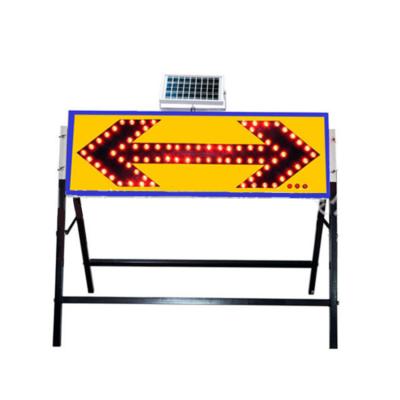 China Mainly suitable for special road and overhaul construction solar powered traffic sign post led traffic sign post flashing arrow for sale