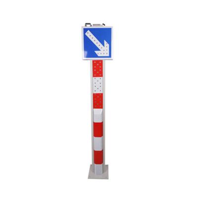 China PC Polycarbonate High Transmittance Security Bollard Warning Post Sheet Material Newly Style Lightweight Outdoor Draftsman Warn Sign Electricity for sale