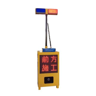 China Indoor Outdoor Semi-outdoor Mobile Display with Strobe Light Road Reminder Tool for sale