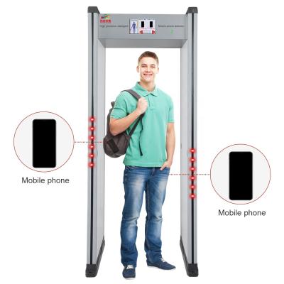 China Good Quality Probes Technology Hot Selling Unique Walk Through Door Frame Metal Detector FJ-DPHONE-01 for sale