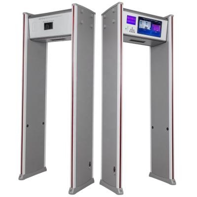 China 2cm*3cm 2200*850mm Custom High Quality Non-contact Body Gauge Door Frame Walk Through Metal Detector for sale