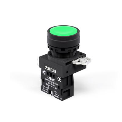 China xb2 lay5 10A screw terminal plastic waterproof momentary led illuminated push button switches 22mm for sale