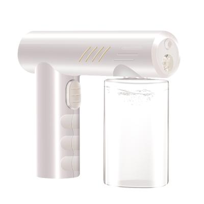 China High Quality Environmental Friendly Mini Atomized Disinfection Gun Wireless New Nano Spray Gun Portable Type For Home Car Fogging Sprayer Machine for sale