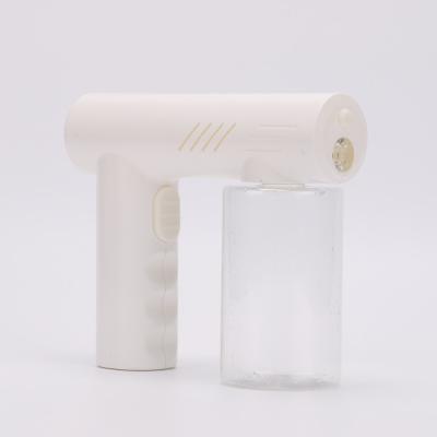 China Professional Handheld Gun Making Atomization Machine Blue Light Stage Environmental Friendly Disinfection Smoke Nano Gun Spray Machine for sale