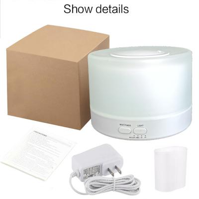 China Household Smart Aroma Diffuser 7 Lights Aroma Essential Oils Difusore 500ml Mist Humidifier With Colorful Lights for sale