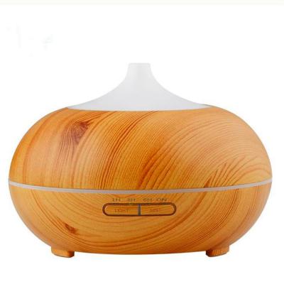 China 2021 Household 300ML Hot Selling Aroma Waterless Essential Oil Diffuser Humidifier Wood Ultrasonic Air Purifier for sale