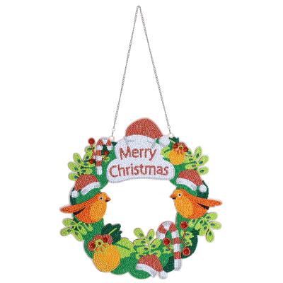 China CLASSIC decoration of Diamond Painting Amazon Christmas Garlands and Mini Christmas Wreath Wreath Christmas garlands for sale