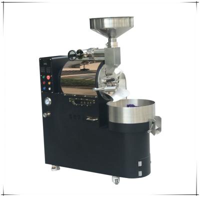 China 3kg Stainless Steel Gas Heating Roasting Machine Full Automatic Green Bean Coffee Burner for sale