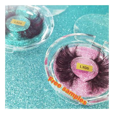 China Natural Long Create Her Brand New Trend Wholesale Indiidual Russian D Ring Strip Lashes False Eyelashes Natural Lash 25MM Super Fluffy 3D Min for sale