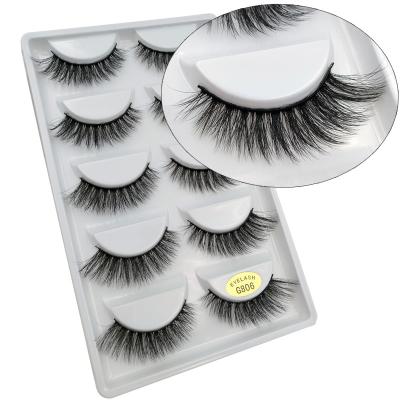 China Mink Eyelashes 3D Mink Lashes Lashes 100% Natural Handmade False Eyelashes False Cilio Makeup Lashes Long Lashes Volume False Mink Lashes Cruelty Free for sale