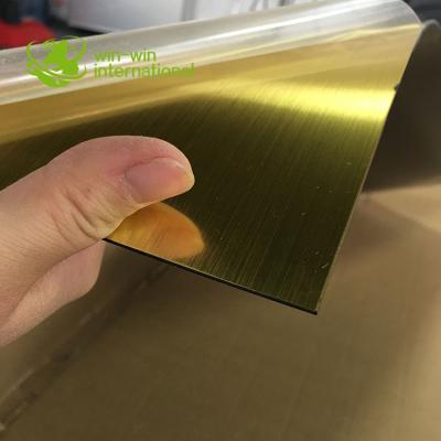 China Engraving for signs and lables 1200x600mm double gold ABS color sheet on black color ABS sheet 1.3mm 3mm for sale