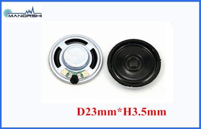 China 0.25w Or 0.5w Condenser Microphone Mini Mylar Speaker 8ohm For Portable Player for sale