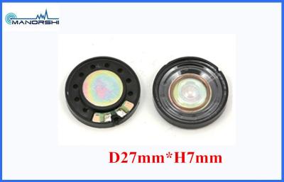 China Plastic Toy Dooerbell Car Audio Speakers FO 600HZ Diamater 27mm for sale