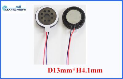 Chine 8 mini haut-parleur du fil 0.5W 86dB du haut-parleur 13mm de Mylar d'ohm pour le portable à vendre