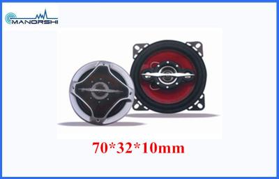 중국 휴대용 차 입체 음향 서브 우퍼 차 스피커 70mm 90DB 고무 가장자리 경적 판매용