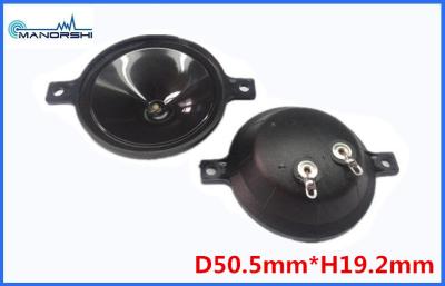 China 50.5mm Super Piezo Tweeter Speaker Ultrasonic Annunciator with Mounting Ears for sale