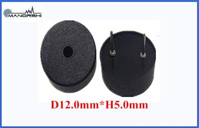 China OEM 12mm Piezoelectric Buzzer Transducer 3V - 23V 12000pF Capacitance at 1KHz for sale