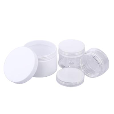 China Customizable Shape Face Cream Jar 15g 30g 50g 100g 200g Material Recyclable Empty Plastic Biodegradable for sale