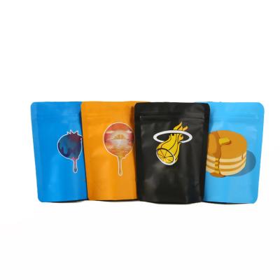 China Custom Food Print Designs Smell Proof Plastic Food Packaging 1lb 3.5 Gram Mylar Bag for sale