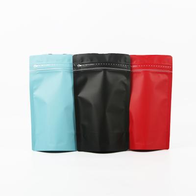 China Wholesale 250g coffee stock stand up coffee bag doypack pouch food package coffee bean mylar plastic bag for sale