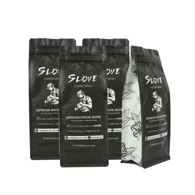 China Recyclable Smell Proof Zipper Bag Ziplock Foil Mylar Gusset Bag OEM Customized Industrial Coffee Bag for sale