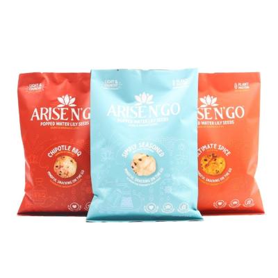 China Recyclable Customized Packing Plastic Bag Snack Food Packing Bag Banana Chips Bag for sale