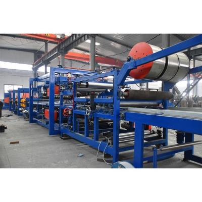 Cina Automated sandwich panel machineline production of pu sandwich panel production line in vendita