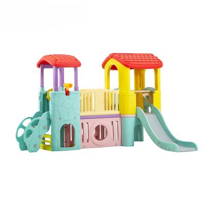 China Hot Sale New Style Kids Eco-friendly Indoor Playground Kindergarten Plastic Slide for sale