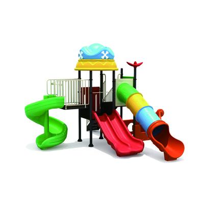 China High Quality Plastic Kids Playground Equipment Fashion School Outdoor Playground Slide For Sale for sale