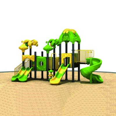 China Commercial Plastic PE Playground Slides Kids Play Equipment Children Slide Outdoor Playground for sale