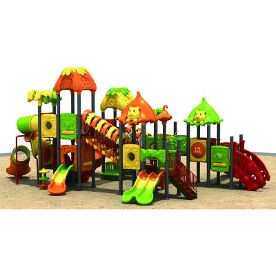 China Kids Plastic Plastic Playground Equipment Outdoor Playground Kindergarten Amusement Park Have Fun Outdoor Playground for sale