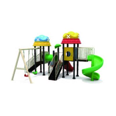 China New Product Plastic Playground School Garden Kids Portable Toy Big Slide Outdoor Playground Equipment For Children for sale