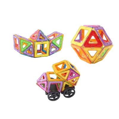 China Toy Building Construction Customized Mini Magnetic Building Blocks Blocks Toy Bricks Magnet Designer 3D Diy toys for sale