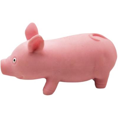 China High Quality Eco-friendly PVC Squishy Strain Relieve Pink Pig Fidgety Person Sensory Toys Creative Decompression Pig Kneading and Decompression Toys for sale