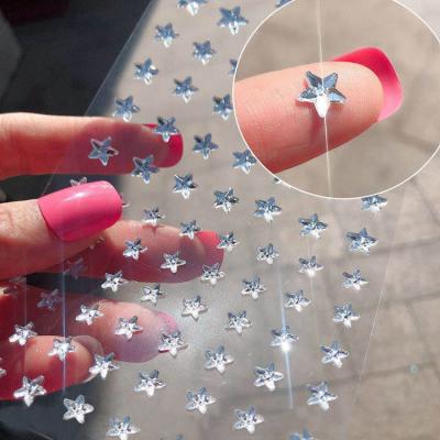 China Temporary Diamond Makeup Eyebrow Eyeshadow Face Rhinestone Sticker Jewelry Eyes Crystal Tattoo Eyes Stickers face sticker for sale