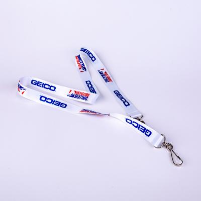 China Wholesale Custom Hotel and Resort Sublimation Silk Screen Printing Card Holder Lanyard with Metal Clip for sale