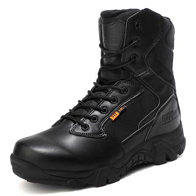 China SHOCK ABSORBING Manufactor Hiking Boots Camping Shoes For Men High Qulity Army Shoes Anti Slip And Waterproof for sale