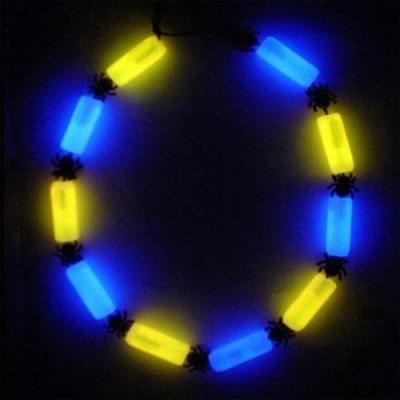 China Perlas de luz festiva collar de colores variados para decoraciones navideñas 10pcs Contenido en venta