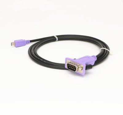 China VGA 6ft Mini-USB RS232 to Male 9 Pin Serial Adapter Cable for PC Computer for sale