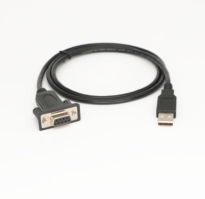 China Data Transfer 3ft Screw In USB A 2.0 Male To RS232 Female Converter Serial VGA Cable for sale