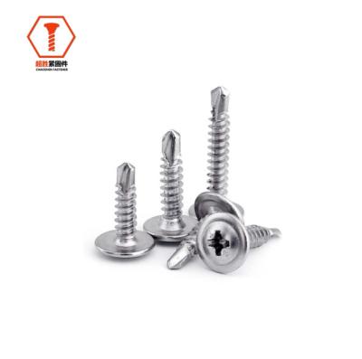 China Industry General Cross Recessed Button Head With Collar Self Drilling Screw Galvanized Black Stainless Steel Carbon Steel OxideDIN ISO M2-M20 for sale