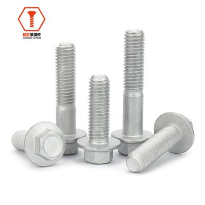 China Stainless Steel RDS Hex Flange Bolts Carbon Steel Stainless Steel DIN ISO ANSI GB BS Machine Screws for sale