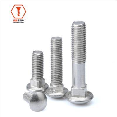 China Domed Stainless Steel DIN BS GB Carbon Steel Main Carriage Bolts Carbon Steel ANSI ANSI Machine Screws for sale