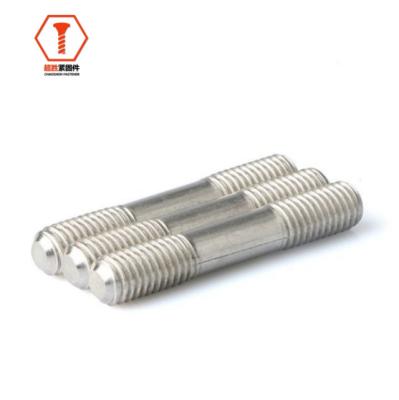 China General Industry Double End Studs With Machine Screw Thread Hanger Bolts ISO Carbon Steel M2-M20 Stainless Steel GB BS DIN for sale