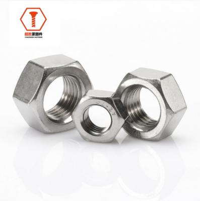 China Heavy Industry Heavy Industry Hex Nuts DIN Galvanized ISO GB BS ASME Black Oxide for sale