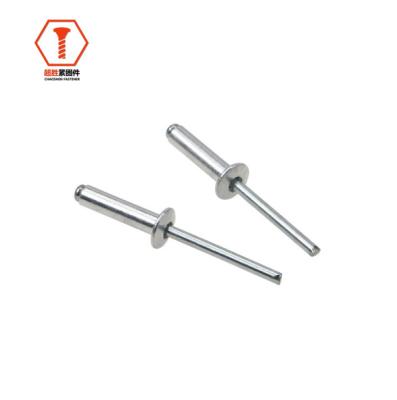 China Stainless Steel Blind Rivets With Break Pull Chuck And Countersunk Head-Property Pop Rivets ISO LE GB BS DIN Aluminum Steel Stainless Steel for sale